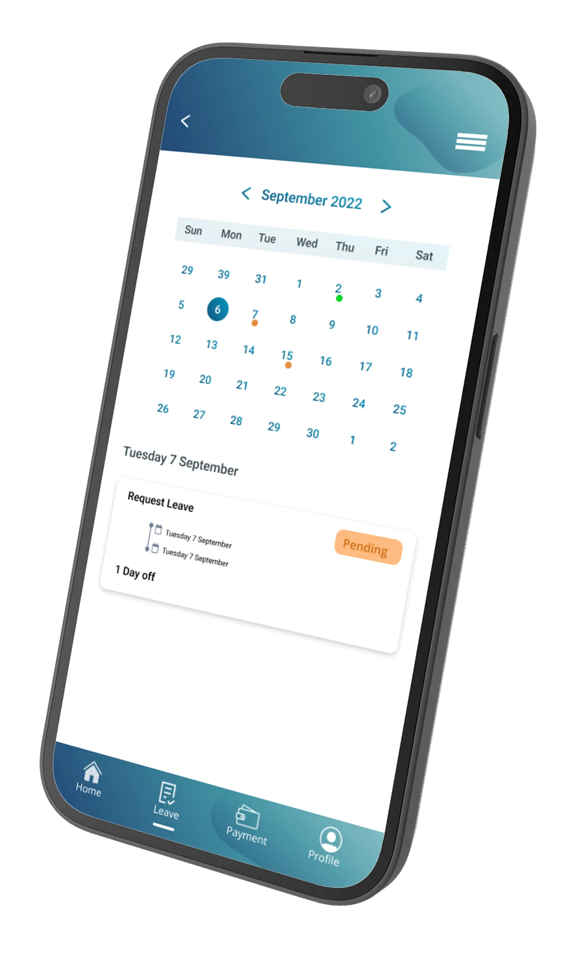 Nex App HR Management System screenshot 2