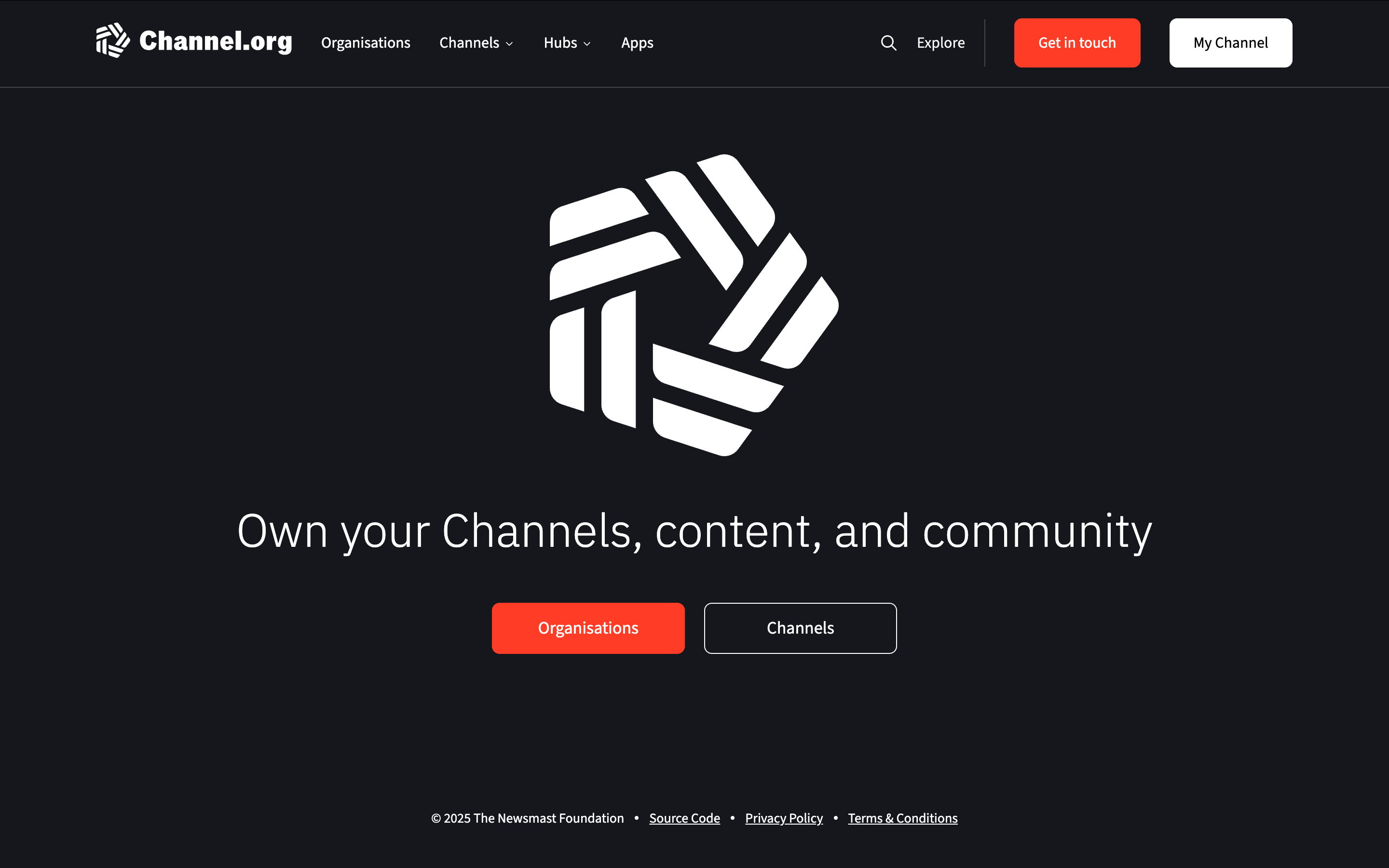 Channel.org screenshot 1