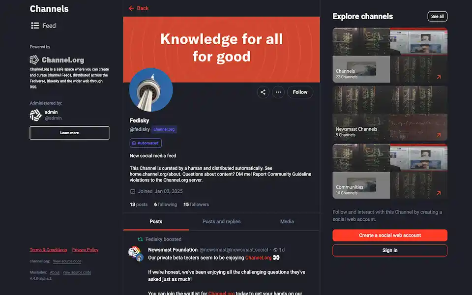 Channel.org screenshot 3